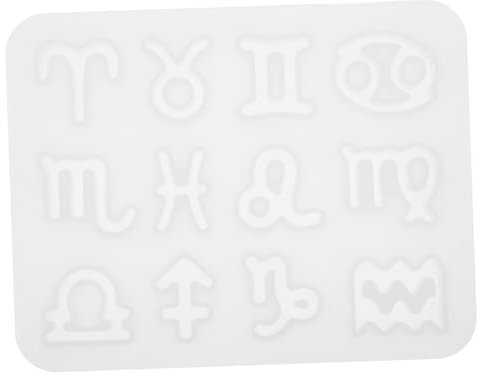 COHEALI Zubehörteil Sternbilder Basteln Konstellation Silikonformen Zeichen Silikonformen Schlüsselkette Anh?nger Anh?nger Kit für DIY- Schmuckhandwerk Herstellen Vorr?te Handformen