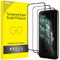 JETech Full Coverage Screen Protector for iPhone 11 Pro/XS/X 5.8-Inch, Black Edge, 9H Tempered Glass Film Case-Friendly, HD Clear, 3-Pack