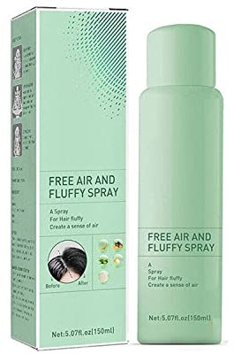 Qklovni Spray volumisant moelleux pour cheveux, soin instantané sans lavage, spray pour cheveux secs sans rinçage, 150 ml (1 pièce)