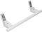 LUTH Premium Profi Parts Türgriff Griff Ersatz Ersatzteil weiß Stangenform für Kühlschrank Gefrierschrank kompatibel mit Liebherr 7430670