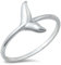 Joyara Sterling Silber 925 Wal Schwanz Ring