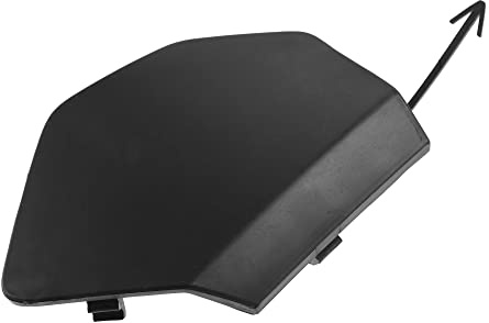 A ABSOPRO Tappo Copri Gancio Traino Anteriore Paraurti Traino Gancio Copertura Cappuccio Adatto per Nissan Qashqai - 1 pezzo Nero