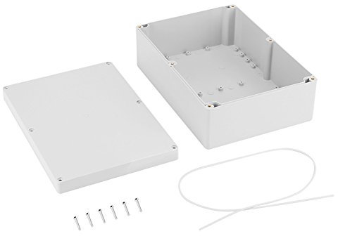 Verteilerdose Wasserdicht, Elektrische Kunststoffgehäuse Anschlussdose Elektronik Gehäuse Verteilerdose Außen Aufputz Verteilerkasten Rechteckiger Anschlusskästen 10,3 x 7,3 x 3,7