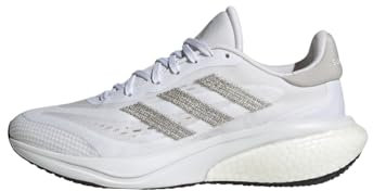 adidas Supernova 3 Running Shoes, Zapatillas para Correr Mujer, Cloud White/Grey Two/Core Black, 38 EU