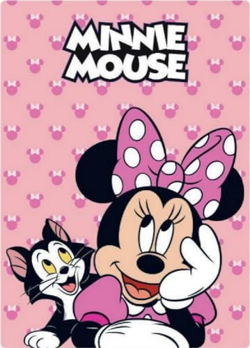 arlis Fleecedecke Minnie Disney 100 x 140 cm (Decke Minnie Disney – B)
