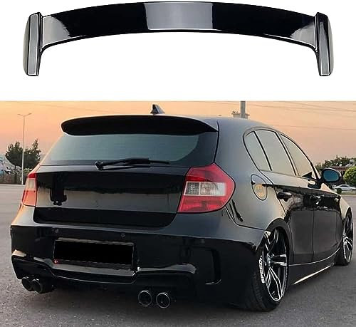 Auto Heckspoiler Spoiler für BMW 1 Series E81 E87 2005 2006 2007 2008 2009 2010 2011 118i 120i,Kofferraumspoiler Heckspoiler Flügel Styling Modifikation Zubehör