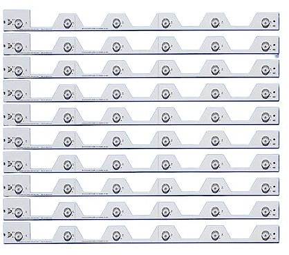 ARICCI MAMA'S PEARL 10 Pièces/Kit LED Bandes Fit For THOMSON 55 TV 55UA6406 55UA6406W LV550NDEL 4C LB5506 YH1 4C LB5506 HR1 55HR330M06A1