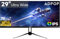 ADPOP 29 Zoll Computer Monitor Ultrawide, IPS Bildschirm WFHD 2560 x 1080 75Hz 21:9 Display für Home Office Gaming, FreeSync, HDMI, DP, HDR Low Blue Light, Integrierte Lautsprecher, VESA Montierbar