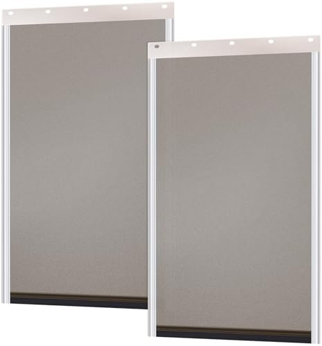 Landical Ersatzklappe für Hundetür, kompatibel mit PetSafe Freedom Hunde- und Katzentüren PAC11-11039, groß, 41 x 26 cm, Magnetverschluss, 2 Stück