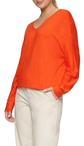 s.Oliver Langarmshirt mit Fledermausärmeln und breitem Bund
