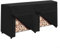 Zoegneer Outdoor Oxford Tuch Kaminholzregal Abdeckung Regendicht verdickte Kaminholzschuppen Garten Kaminholzabdeckung für Schild Holzscheite vor Wasser und Schnee (L)