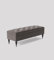 90cm Wide Chesterfield Ottoman Storage Bench with Legs, Ottoman Box With Legs, Ottoman Bench With Storage, End Of Bed Storage Bench, Rectangle Footstool With Storage (Grey Velvet)