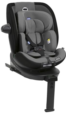 Chicco Everone I-Size Autositz mit Isofix-Basis, von 0 bis 36 kg, von 40 bis 150 cm, ECE R129/03, 360° drehbar und neigbar, Gruppe 0+/1/2/3, von 0 bis 12 Jahren