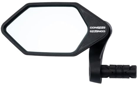 CONTEC Ct Rueckspiegel E-View King Xs Dazz Links Schwar schwarz, 03229271