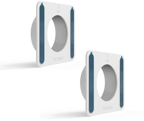TIUIHU Silicone Cover for Google Nest Cam Indoor(Wired)-2nd Gen (White, 2*Pack)
