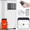 Berdsen Mobiles Klimagerät 3-in-1-9000 BTU - Kühlung, Entfeuchtung, Ventilation - Tuya Smart App - Energieeffizient