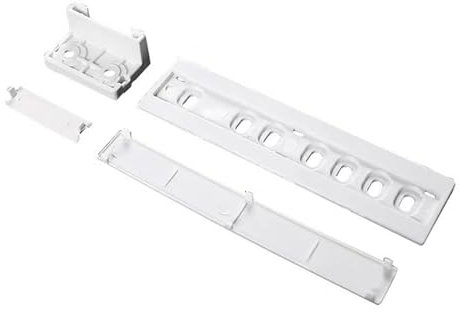 Juego de bisagras para frigorífico multiusos con rieles de alta carga para frigorífico, componente deslizante para puerta de frigorífico