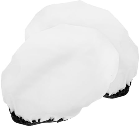 Runder Stofflampenschirm 2 Stück aus Cloth, Weich, Elastisch Geschenkideen | Weiße Lampenschirme, Leucht Accessoires, Breite Öffnung, für Fotolampe und Lampe