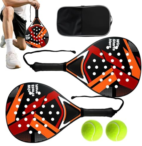 Tennisschläger für Erwachsene, tragbar, rutschfest, stoßfest, Tennisschläger, für Männer, Frauen, Junge Athleten, Outdoor, Innen und Garten