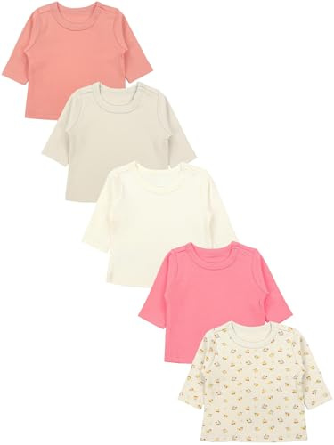 TupTam Baby Mädchen Langarmshirt 5er Set