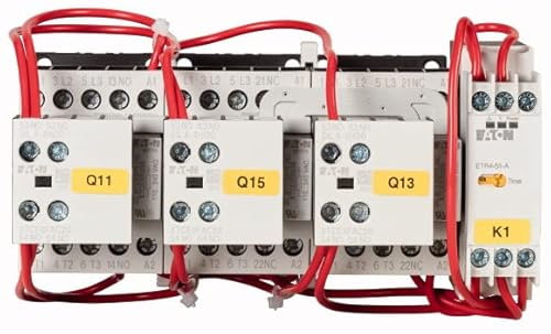 Eaton 100417 Stern-Dreieck-Schützkombination, 7,5 kW/400 V/AC3, DC-betätigt