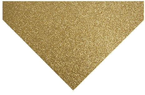 Trimits | Glitter Felt Fabric Roll | 5m x 90cm | Gold | GFR01-06