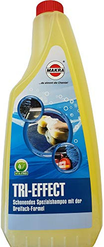 Makra Tri-Effect Spezialshampoo mit Dreifach-Formel 1 l Autoshampoo Lackpflege