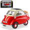 B*M*W Isetta 250 Rot Weiss 1955-1962 1/43 Cararama Modell Auto