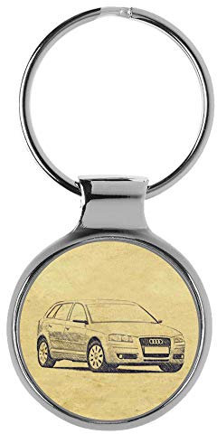 KIESENBERG Porte-clés Cadeau pour A3 8P Sportback Fan A-5100