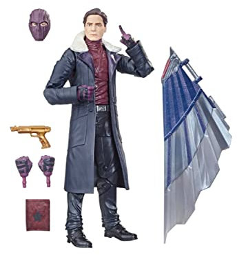 Figura de acción de 15 cm de Baron Zemo de los Vengadores de Hasbro Marvel Legends Series, para niños a Partir de 4 años