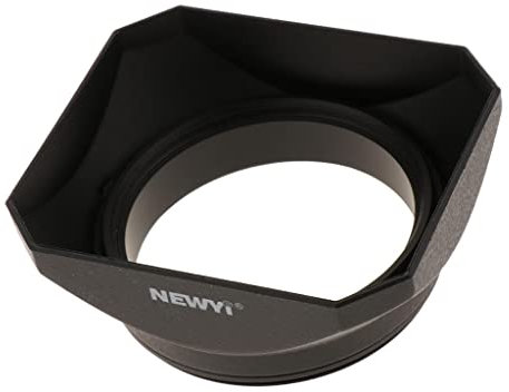Baoblaze Camera Lens Hood Accessory 52mm Square Shape Screw Mount Universal