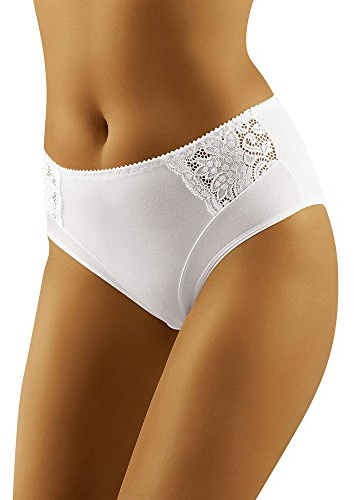 Wolbar Damen Maxi-Slip WB131, Weiß,XXL