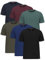 6 Pack T Shirts for Men UK 100% Cotton Tshirts |Pre-Shrunk Crew Neck Mens T Shirts Multipack