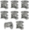 Dado eccentrico 113434 adatto come ricambio per controdado IKEA PAX HEMNES HAVSTA (8 pezzi)