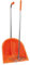 PFIFF 'Saubermann' 001213-60-1 Pelle + râteau d'écurie Orange