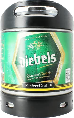 Diebels Altbier Perfect Draft (1 x 6l) inkl. 5,00 Euro Pfand MEHRWEG