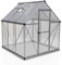 Palram - Canopia Aluminium Gewächshaus Hybrid 610 | Silber | 306x185x208 cm