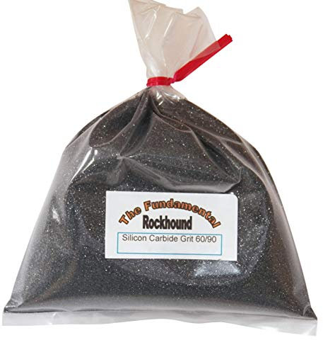 Fundamental Rockhound Products: 3 lb 60/90 Coarse GRIT for Rock Tumbling polishing Silicon Carbide