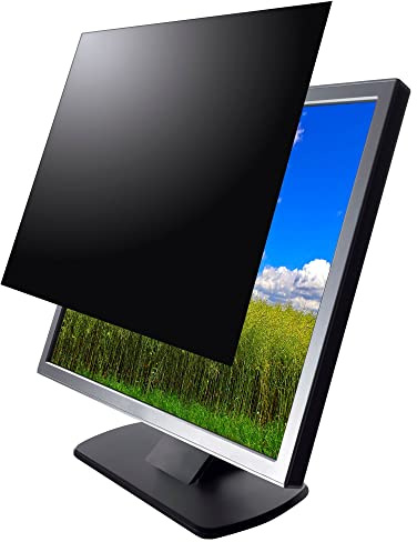Kantek Secure-View Blackout Privacy Filter for 27-Inch Widescreen Monitors (Measured Diagonally – 16:9 Aspect Ratio), Anti-Glare, Anti-Blue Light (SVL27W)