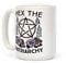 LookHUMAN Hex The Patriarchy Kaffeetasse, Keramik, 425 ml, Weiß