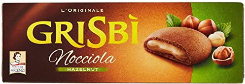 12x Vicenzi Grisbi Nocciola Hazelnut Cream Biscuits Cookies 150g