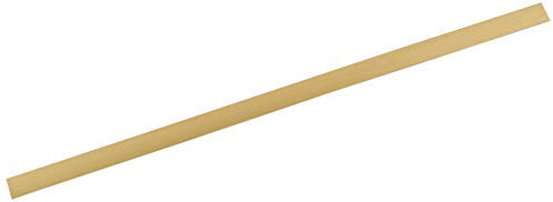CEZAR Aluminium-Türschwelle Übergangsprofil, Schutzleiste, Übergangsschiene mit Befestigungsstifte, 90cm, Gold