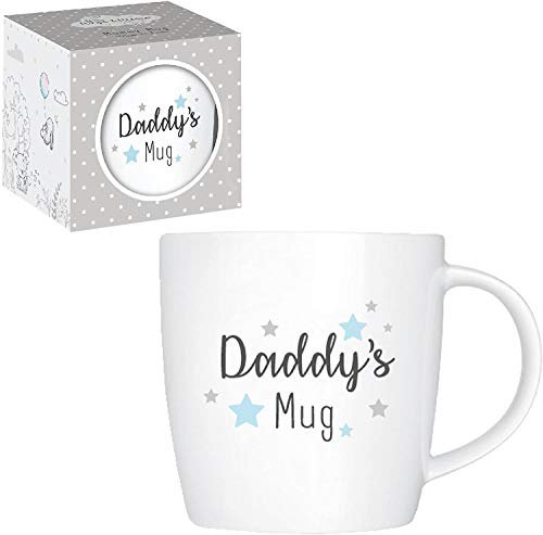 Hugs & Kisses Gift Boxed 'New Parent' Bone China 12oz Daddy's Mug
