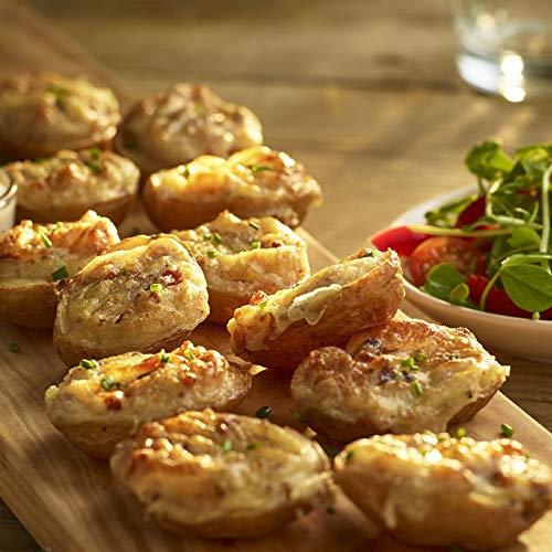 Bannisters Frozen Mini Cheese & Bacon Potato Skins - 2x1.9kg
