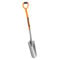 Rekord Drainagespaten (Stahl) mit D-Griff-Stahlstiel Breite:14 cm Länge: 120 cm Gartenspaten, Bauspaten, Spaten, Grabenschaufel, Kanalgrabeschaufel, Kabelspaten