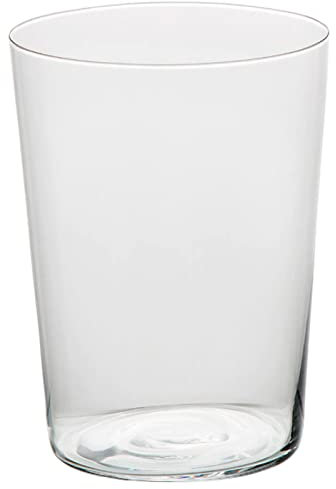 Tradineur - Set de 12 vasos de sidra, cristal, aptos para lavavajillas y microondas, servir agua, bebidas, refrescos, 12 x 9 cm, 50 cl