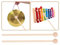 Holzschlägel Xylophon Schlägel Holz Marimba Schlägel Mallet Drumsticks Glockenspiel Kugelschläger Klangstäbe Percussion Sticks Instrumental Zubehör Energieglockenspiel kinder Holzblock Glocken (1 STK)