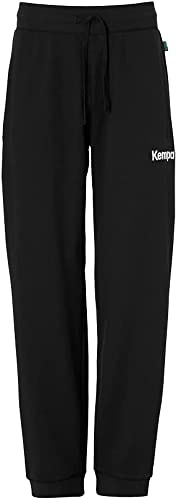 Kempa Men's Boys' Training Trousers, Jogging Bottoms, Sports Trousers, Long Core 26 Pants Black