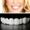 2 Paare Veneers Zähne Zahnersatz Instant Veneers Gebiss Gefälschte Zähne Obere und untere Veneers Schnapp Gebisszähne Komfort Prothesen Zähne Smile Zähne mit
