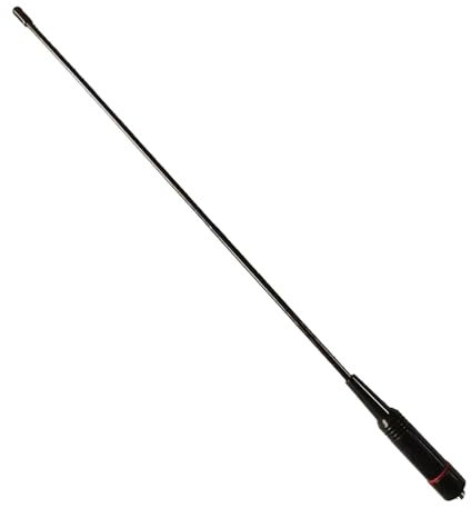 Radtel Tri-Band Flex Antenna RHD-771S 144//220/430Mhz 35cm/13.7inch SMA Female Foldable Soft Antenna Compatible with Baofeng/Kenwood/Radtel RT-900 RT-470X RT-890 RT-495 RT-630 Radios